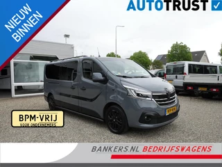 Renault Trafic 2.0 dCi 170PK, L2, Dubbel Cabine, 2 x Schuifdeur, Airco