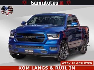 Dodge Ram Pick-Up SPORT EDITION | BOM VOL | LUCHTVERING | ADAPTIVE CRUISE | PANO DAK | 360 CAMERA | EN VEEL MEER | ROYALE 5 ZIT PLAATSEN | DUBBEL CABINE | DC |