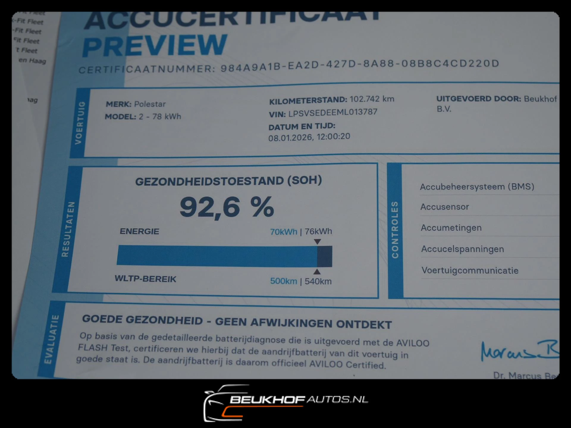 Hoofdafbeelding Polestar 2