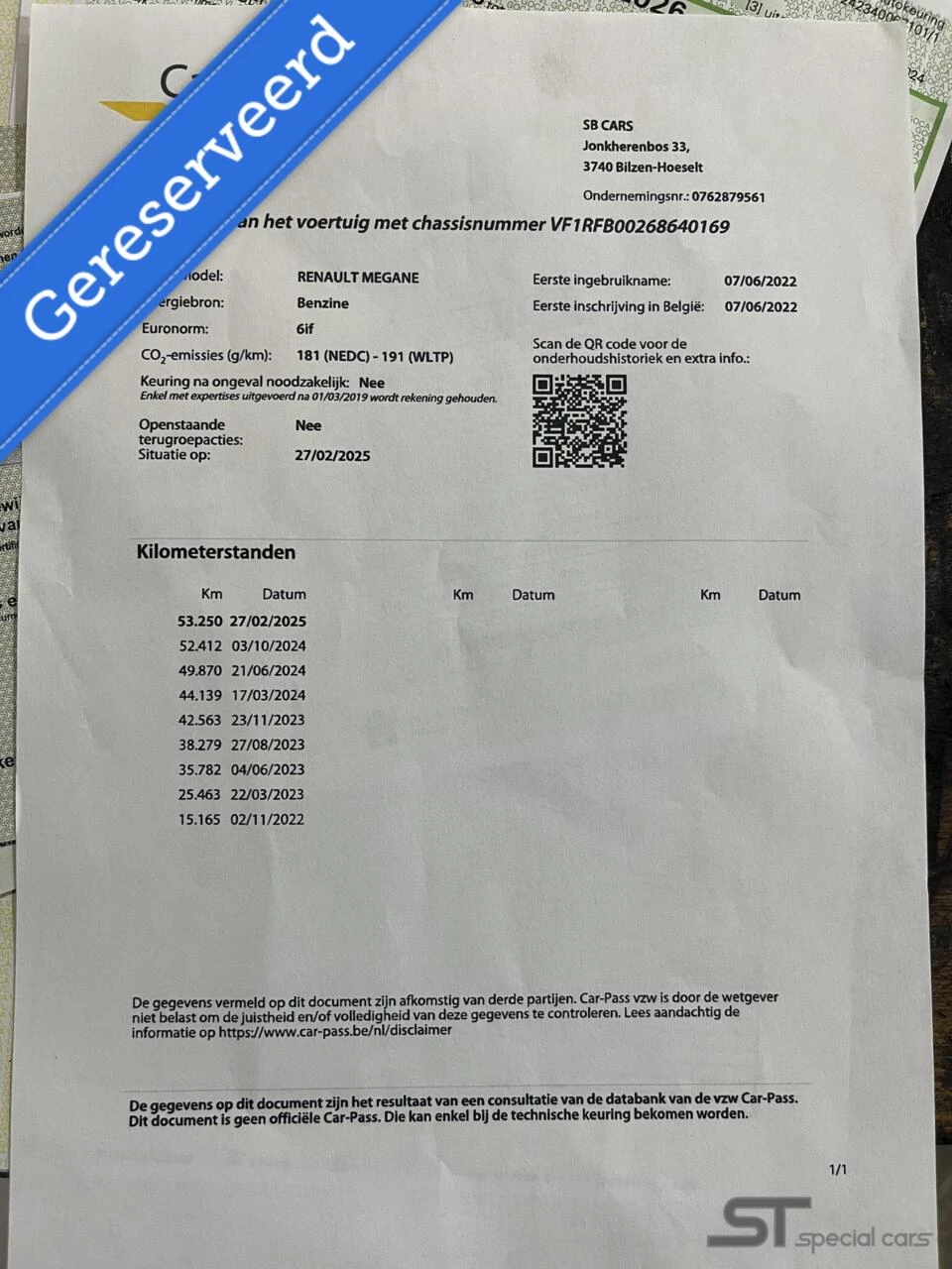 Hoofdafbeelding Renault Mégane