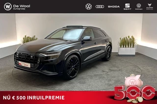 Audi Q8 55 TFSI e 381pk Automaat quattro Pro Line S | S line, Panoramadak, Trekhaak Zwenkbaar, B&O, 23" LM Velgen |
