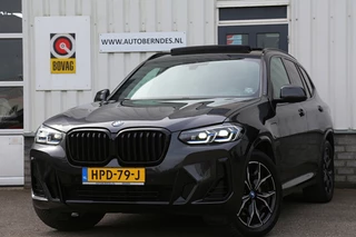 BMW X3 xDrive30e 292PK M-Sport Plug in hybride PHEV*1ste Eig.*Perfect BMW onder.*BTW*Pano/Shadow/HUD/Memorie/Stoelverw./Stuurverw./Keyless/Laser LED/Camera/Dodehoek/Rijstrook/19 inch LM*