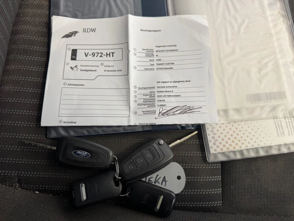 Hoofdafbeelding Ford Transit Custom