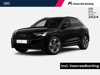 Hoofdafbeelding Audi Q3 Audi Q3 S edition Competition 35 TFSI 150 PK · Panorama dak · SONOS Premium 3D · Adaptieve cruise control · Bekleding Leder/Alcantara