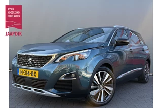 Peugeot 5008 BWJ 2020 1.2 PureTech 131 PK Blue Lease GT-Line 7 PERS. / AFN. TREKHAAK / SCHUIF PANODAK / FULL LED / DAB+ / LMV 19 INCH / NAVI / CLIMA / CRUISE / CAMERA 360 / PDC / PRIV. GLAS / ELEK. ACHTERKLEP / MULTIFUNCT. STUUR / ISOFIX / KEYLESS