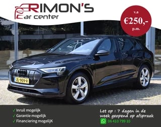 Audi E-tron E-tron 55 quattro S-Line ACTIE !! ACTIE !! ACTIE Navi Leder Bang & Olufsen