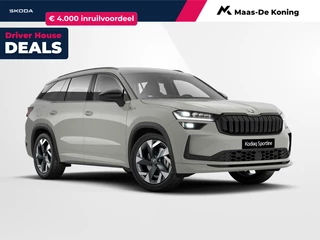 Škoda Kodiaq Sportline Business 1.5 TSI PHEV 150 kW / 204 PK SU V | Trekhaak wegklapbaar | Steel Grey | 4000,- inruilvoordeel!!