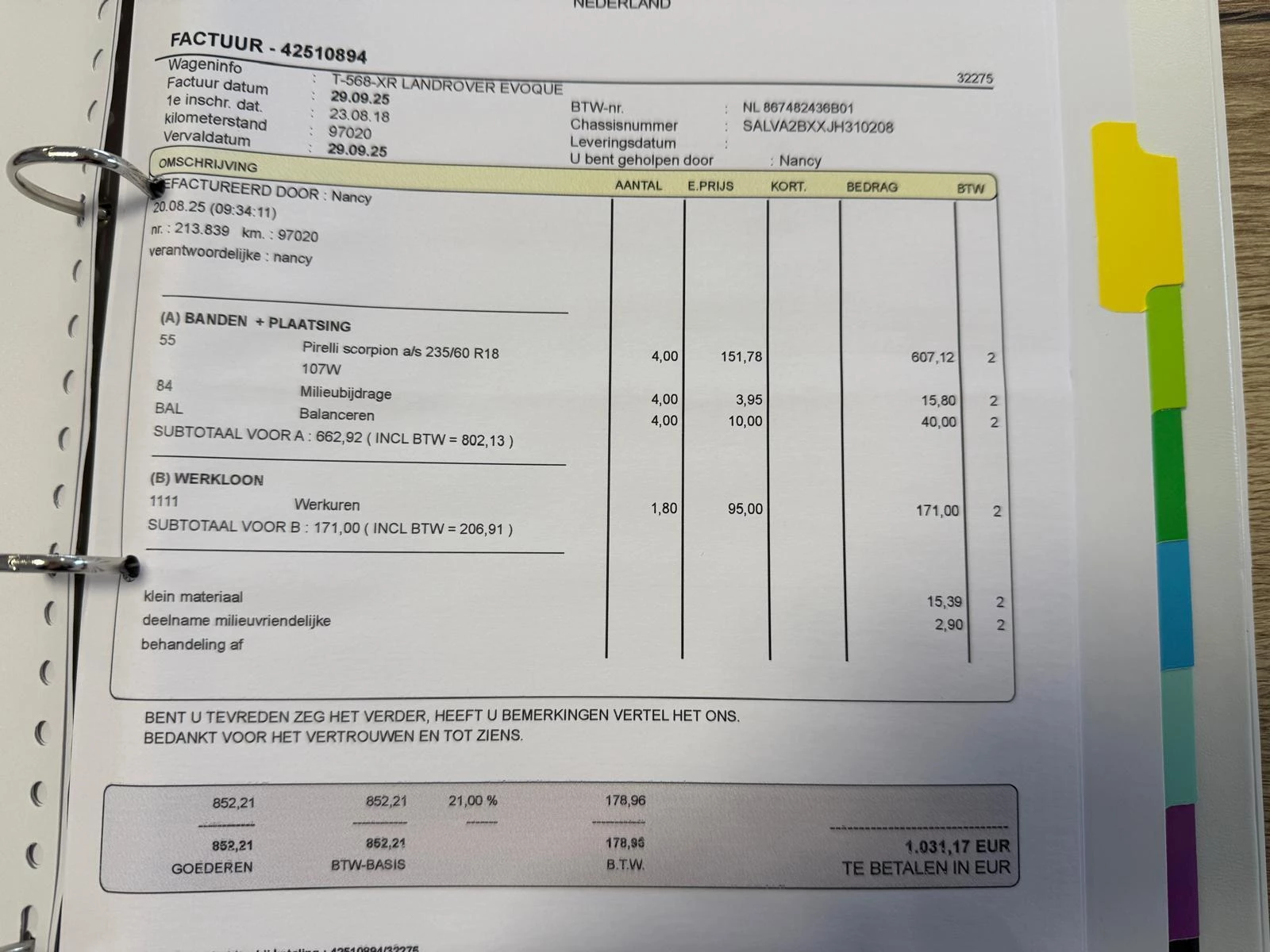 Hoofdafbeelding Land Rover Range Rover Evoque