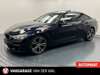 BMW 4-serie Gran Coupé 420i Automaat-Msport-H&K-Panoramadak-Leder-Navigatie-Cr.contr-Clima-Stoelverwarming-Lm19''velgen-Parkeersensoren-Elek.achterklep