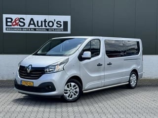 Renault Trafic 1.6 dCi T29 L2H1 Dubbele cabine 2x Schuifdeur Trekhaak Topstaat! Camera Cruise Clima