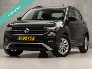 Volkswagen T-Cross 1.0 TSI Deluxe Sport (STOELVERWARMING, BLUETOOTH, CRUISE, ELEK PAKKET, ARMSTEUN, SPORTSTOELEN, LM VELGEN, NIEUWE APK, NIEUWSTAAT)