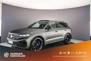 Volkswagen Touareg R 3.0 TSI eHybrid 462pk Tiptronic Trekhaak, Panoramadak, Lederen bekleding, Luchtvering, Head up display, LED matrix verlichting, 360 camera, Adaptive cruise control