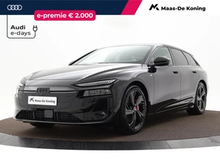 Hoofdafbeelding Audi A6 e-tron Audi A6 e-tron S edition e-tron 100kWh 270 kW / 367 PK Avant Elek · Panorama glasdak · Privacy glas · Rode remzadels · Bang & Olufsen premium 3D · 21" LM Velgen