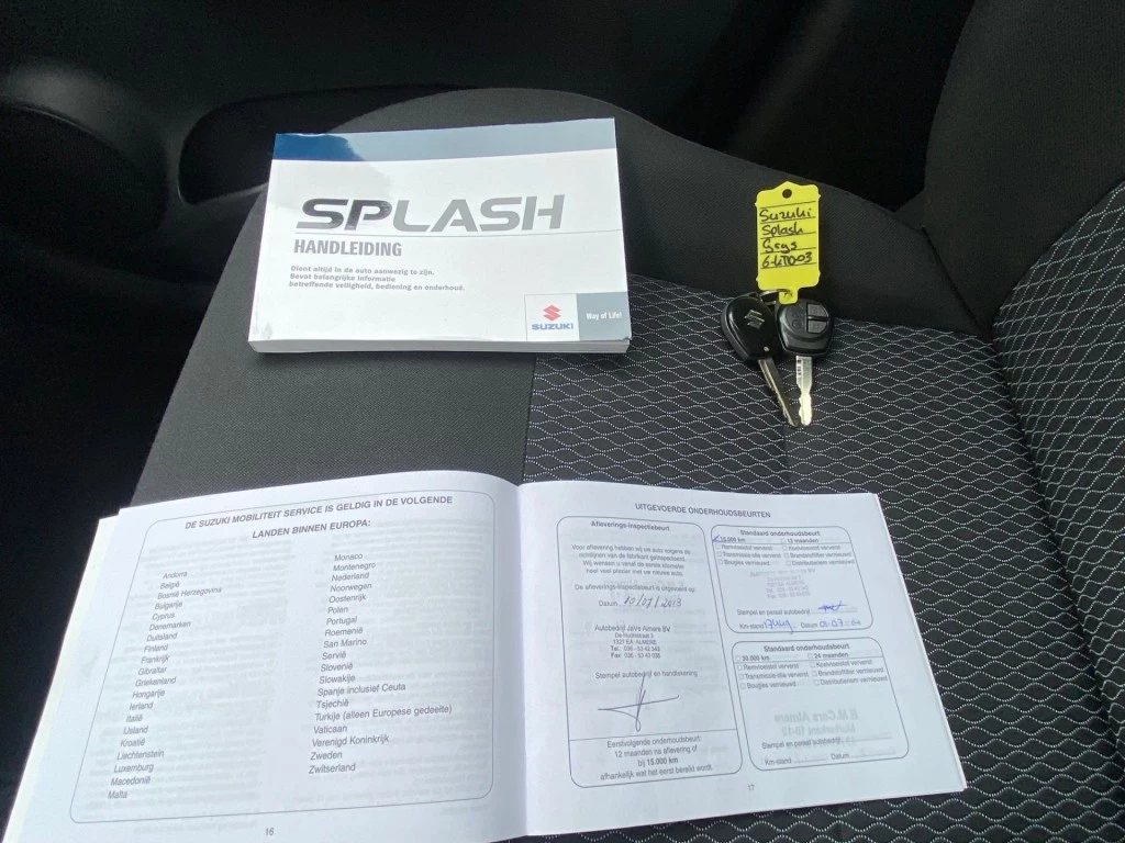 Hoofdafbeelding Suzuki Splash