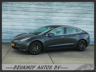 Hoofdafbeelding Tesla Model 3 Tesla Model 3 Standard RWD Plus 60 kWh Wit leer Trekhaak Cam