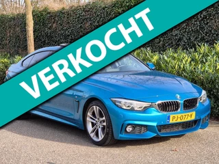 BMW 4-serie Gran Coupé 420i M Sport GARANTIE snappper-rocks-blue metallic 2e-Eig Pano Apple CarPlay Trekhaak LED NAP