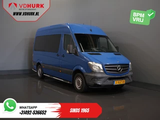 Mercedes-Benz Sprinter 213 2.2 CDI Aut. L2H2 €11.979 Incl. BTW, BPM Vrij EXPORT Rijdt Goed/ Combi/ 9 Persoons/ Kombi/ 9P/ Airco