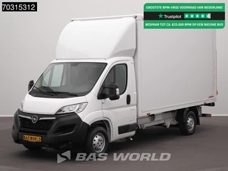 Opel Movano 140PK Laadklep Bakwagen Airco Cruise Camera D'Hollandia Euro6 Meubelbak Koffer Airco Cruise control