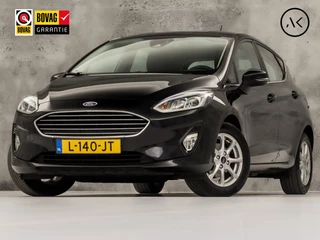 Ford Fiesta 1.0 EcoBoost Titanium (APPLE CARPLAY, GROOT NAVI, LED KOPLAMPEN, PARKEERSENSOREN, KEYLESS, SPORTSTOELEN, LM VELGEN, CRUISE, ELEK PAKKET, NIEUWSTAAT)