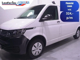 Volkswagen Transporter 2.0 TDI 110 pk L2H1 Airco, 2-Zits, Achterklep Laadruimte Pakket, PDC V+A, Dakdragers