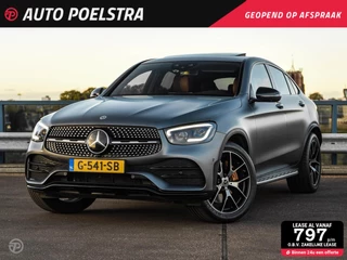 Mercedes-Benz GLC Coupe 200 AMG Facelift Schuifdak Trekhaak Multibeam LED Burmester Distronic 20"