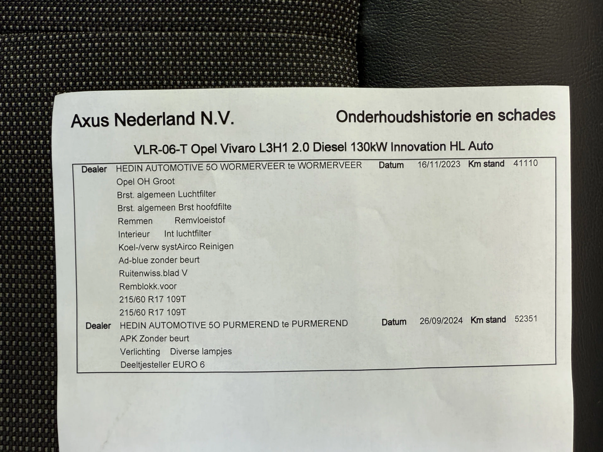 Hoofdafbeelding Opel Vivaro