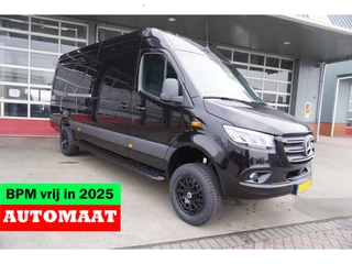 Mercedes-Benz Sprinter 319 CDI 191PK L3H2 4x4 Automaat Nr. V111 | Climate | Adap.Cruise | Navigatie | Camera 18"LM Velgen