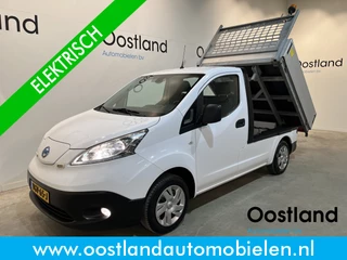 Hoofdafbeelding Nissan e-NV200 Nissan e-NV200 Business 40 kWh Kipper / Veeg-Vuil-kipper / 100% Elektrisch / Airco / Cruise Control / Camera / Navigatie / 33.000 KM !!