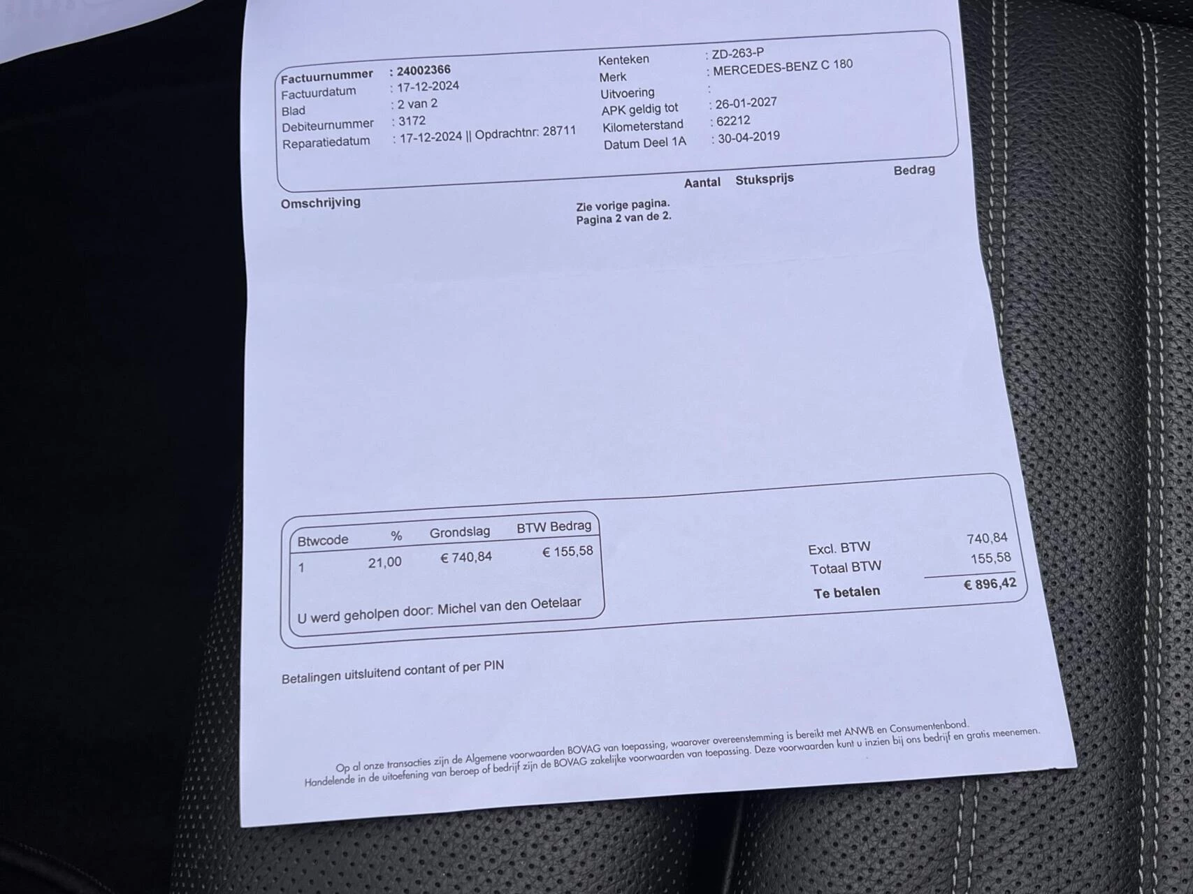 Hoofdafbeelding Mercedes-Benz C-Klasse