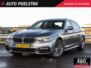 BMW 5-serie 540i High Executive M Sport Schuifdak Trekhaak Leder Keyless ACC Navigatie Adaptive LED Memory