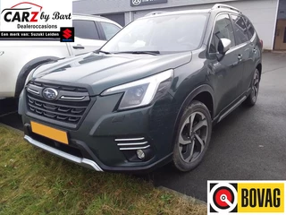 Subaru Forester 2.0i e-BOXER PREMIUM AUTOMAAT Open dak | Cognac leder | Stuurverwarming