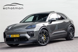 Porsche Macan 4 100 kWh Panorama, Trekhaak, 22" , 18-voudige Sportstoelen, Aventurin gruen
