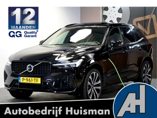 Volvo XC60 2.0 T6 AWD Long Range 293kW/399pk Aut8 Plus Dark PANORAMADAK + HARMAN/KARDON + PILOT ASSIST + GOOGLE DASH + CAMERA + KEYLESS ENTRY&GO + LANE ASSIST + EL.TREKHAAK + STOEL-&STUURVERWARMING + PARKSENSOREN V&A + 21" LM-VELGEN!!