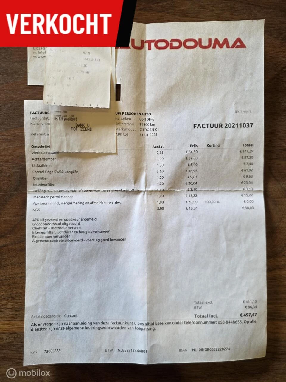 Hoofdafbeelding Citroën C1