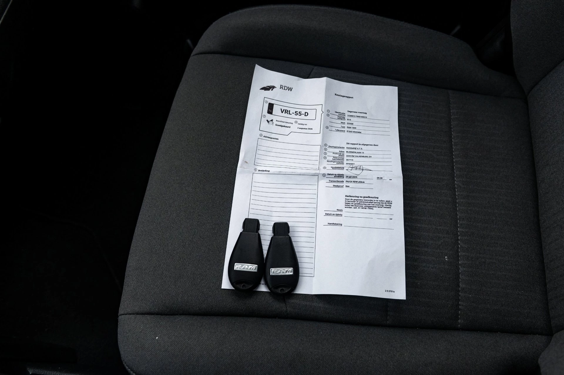 Hoofdafbeelding Dodge Ram 1500