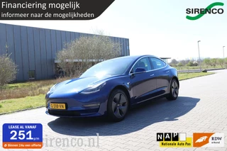 Hoofdafbeelding Tesla Model 3 Tesla Model 3 Long Range AWD 75 kWh autopilot panodak dab leder memory seats stoelverwarming v+a dab