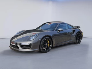 Porsche 911 3.8 Turbo S /Keramische remmen/Burmester/Adapt. Cruise Contr./PASM/Stoelverkoeling/Parkeersens.V+A+Camera/Sport Chrono Plus/Carbon/Open dak/Centerlock 20''/(MET GARANTIE*)