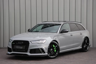 Hoofdafbeelding Audi RS6 Audi RS6 4.0 TFSI Quattro | 560PK | Pano | Keramische-remmen | Milltek | Dynamic+ | Carbon | Matrix-led | Bose | Memory | 2017.