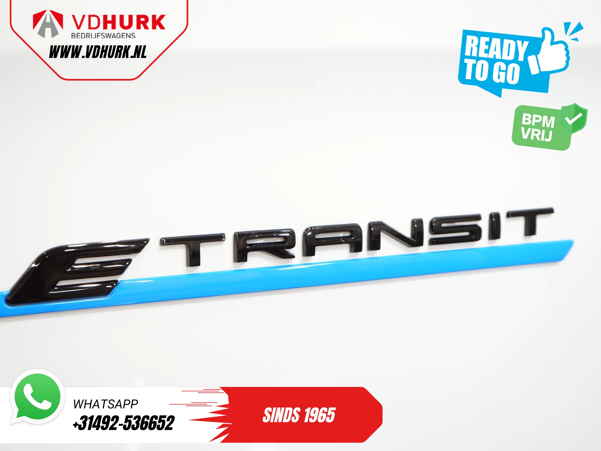 Hoofdafbeelding Ford E-Transit Custom