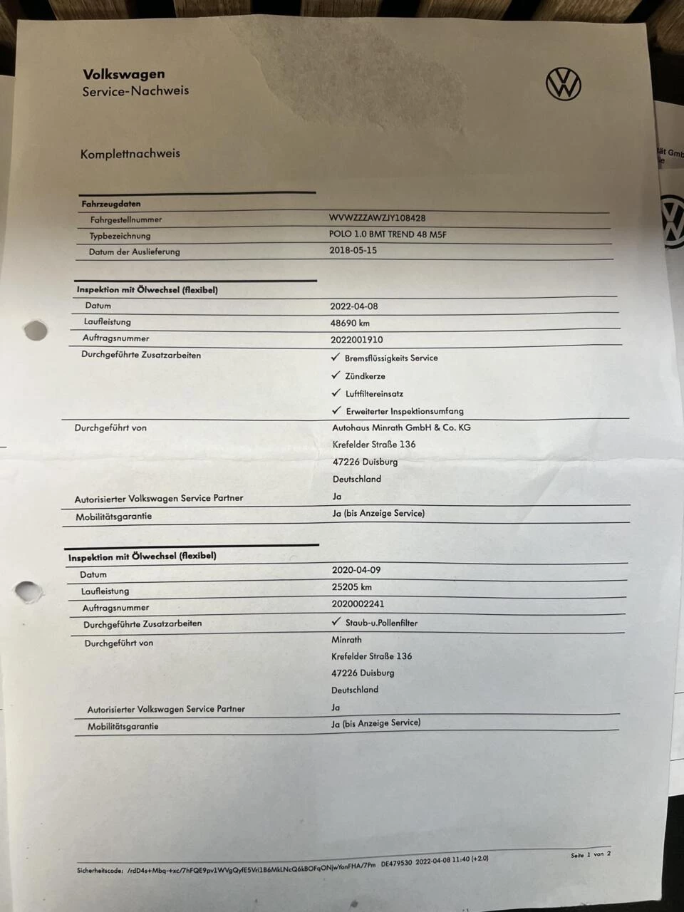 Hoofdafbeelding Volkswagen Polo