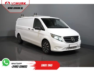 Mercedes-Benz Vito 119 CDI Aut. L3 XL ZGAN (DEMO) BPM VRIJ! Standkachel/ Inrichting/ LED/ Stoelverw./ CarPlay/ Camera/ Navi/ LMV/ Cruise/ PDC/ Trekhaak