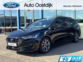Ford Focus Wagon 1.0 EcoBoost Hybrid ST Line X 155PK Automaat Winterpack Adaptieve Cruise Elek. Achterklep Head-Up Camera Blind-Spot Parkeersensoren Keyless B&O Full-LED Climate *Compleet*