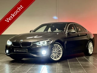 Hoofdafbeelding BMW 4 Serie BMW 4-serie Gran Coupé 420i Luxury Line | LCI | Camera | Dodehoek | NAP |