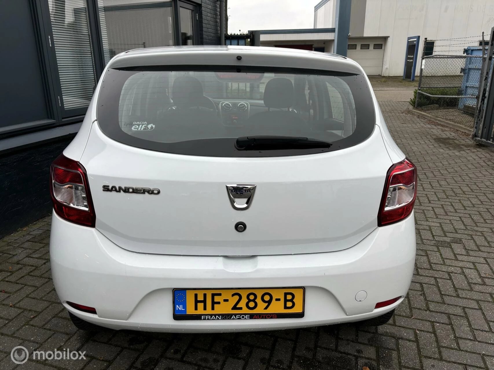 Hoofdafbeelding Dacia Sandero