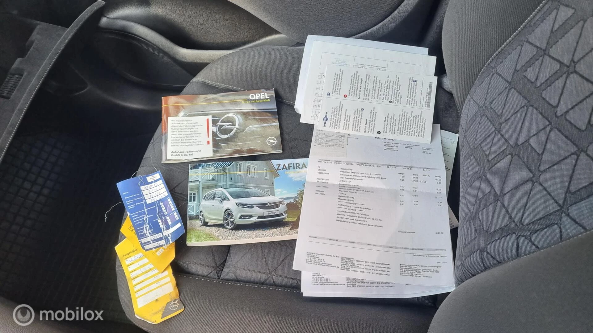 Hoofdafbeelding Opel Zafira