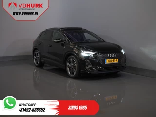 Hoofdafbeelding Audi Q4 e-tron Audi Q4 e-tron 40 77kWh 523 km WLTP S-Line/ Pano/ Leder/ Keyless/ Virtual Cockpit/ Stoelverw./ Elek.Klep/ 20" LMV/ Climate/ PDC