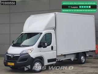 Opel Movano 140PK Laadklep Bakwagen Airco Cruise Camera Euro6 Meubelbak Koffer Airco Cruise control