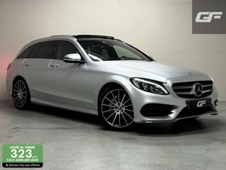 Mercedes C-klasse Estate 180 AMG Pano Cruise Camera Leer Trekh. NAP