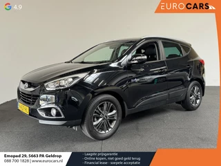 Hoofdafbeelding Hyundai ix35 Hyundai ix35 1.6i GDI i-Vision Trekhaak Navigatie Cruise control Climate control Parkeer Sensoren Achter