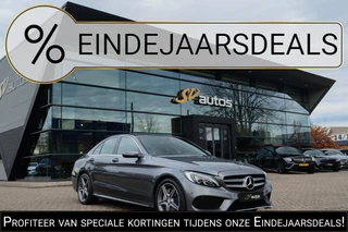Mercedes-Benz C-klasse C180 AMG Sport Edition 156PK Leder Stoelverwarming ORG NL